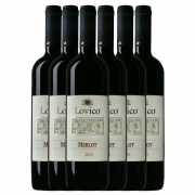 保加利亚进口红酒 洛维克梅乐干红葡萄酒(梅鹿辄)750ml 单支装