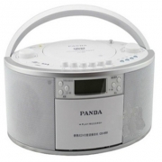 第2代CD机 时尚CD/DVD/U盘/SD卡播放机 便携式复读机录音机胎教机 熊猫 CD-950