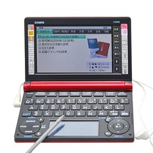 攻破日语 兼顾英语 多彩双触屏电子词典 学习机 卡西欧E-B300