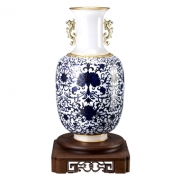 保值增值 精湛工艺 收藏送礼佳品 景泰蓝平安是福花瓶