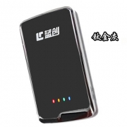 6000毫安  双USB口 苹果手机充电宝iphone4S IPAD充电宝  蓝创移动电源LC-808