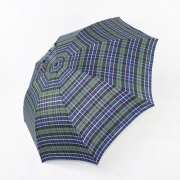 新宝3508金铺线色织格伞格子折叠创意晴雨伞遮阳伞